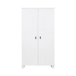 Ties Kledingkast Grenen Wit 111cm