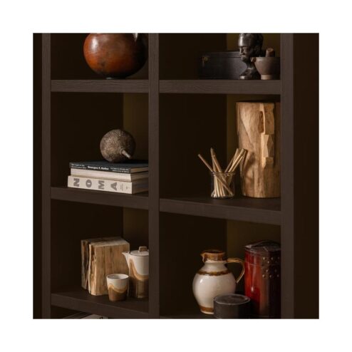 Timo Vakkenkast MDF Donkerbruin 100cm