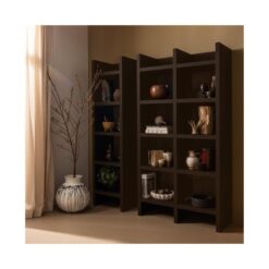 Timo Vakkenkast MDF Donkerbruin 100cm