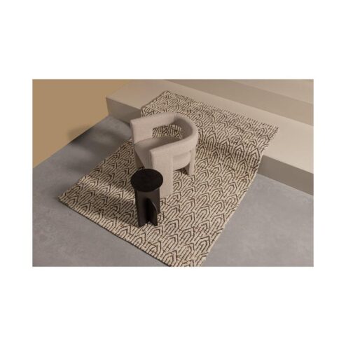 Tiwa Fauteuil Boucle Beige