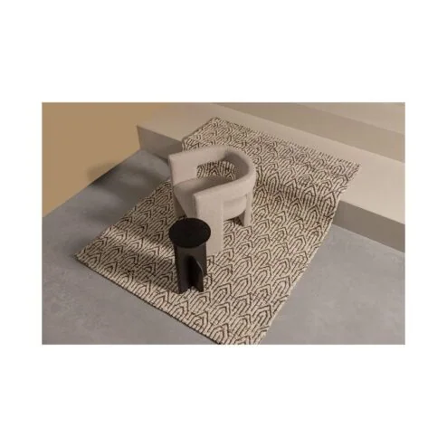 Tiwa Fauteuil Boucle Beige