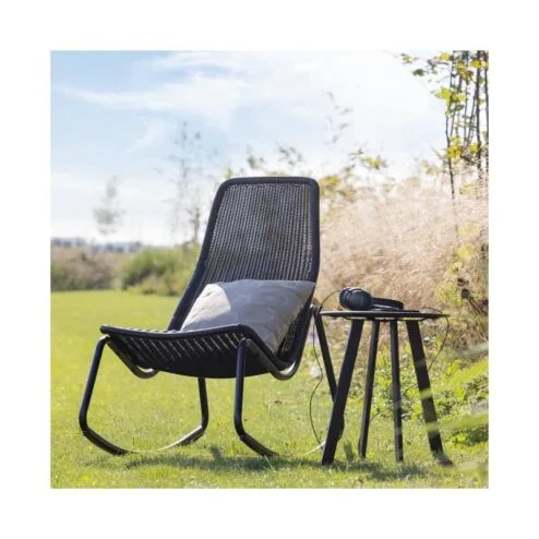 Tom Tuin Schommelstoel Zwart