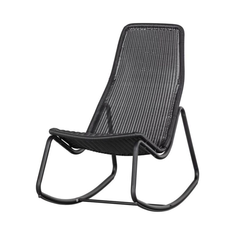Tom Tuin Schommelstoel Zwart
