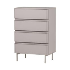 Tours Ladekast 4 Lades Melamine/MDF Zand 70cm