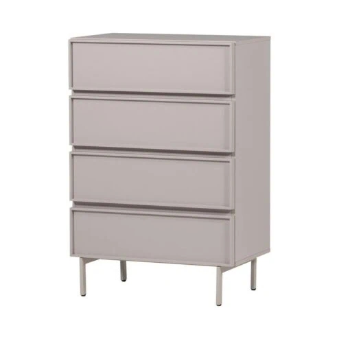 Tours Ladekast 4 Lades Melamine/MDF Zand 70cm