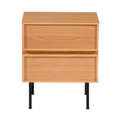 Tours Nachtkastje Melamine/MDF Naturel 45cm