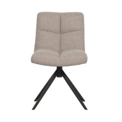 Vinny Draaistoel Boucle Zand