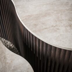 Vittoria Salontafel Medio Set van 2 keramiek Bruin  90cm