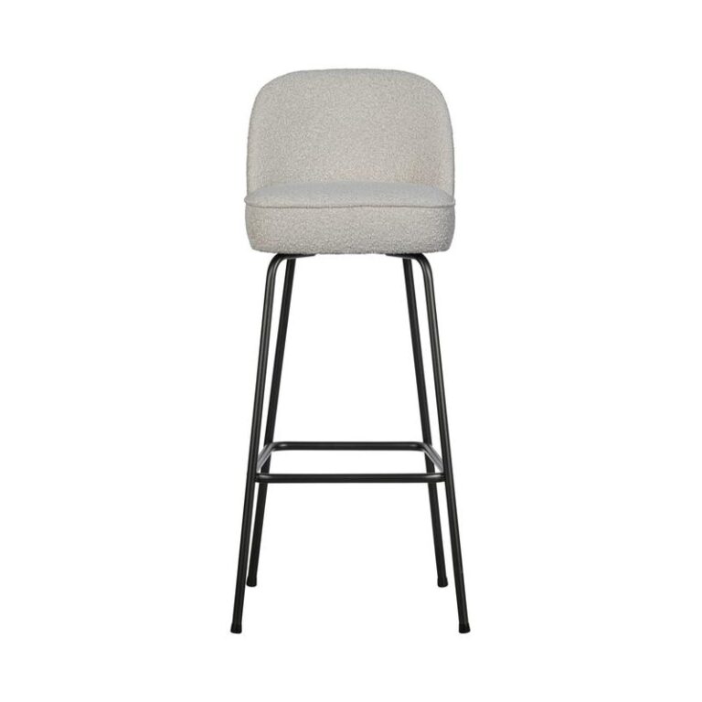 Vogue Barstoel Hoog Boucle Naturel