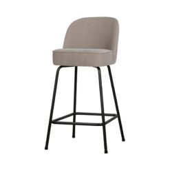 Vogue Barstoel Laag Geweven Stof Zand