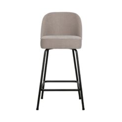 Vogue Barstoel Laag Geweven Stof Zand