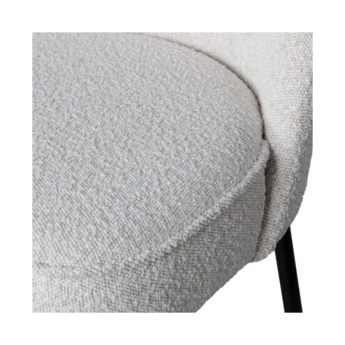 Vogue Eetkamerbank Boucle Naturel 120cm