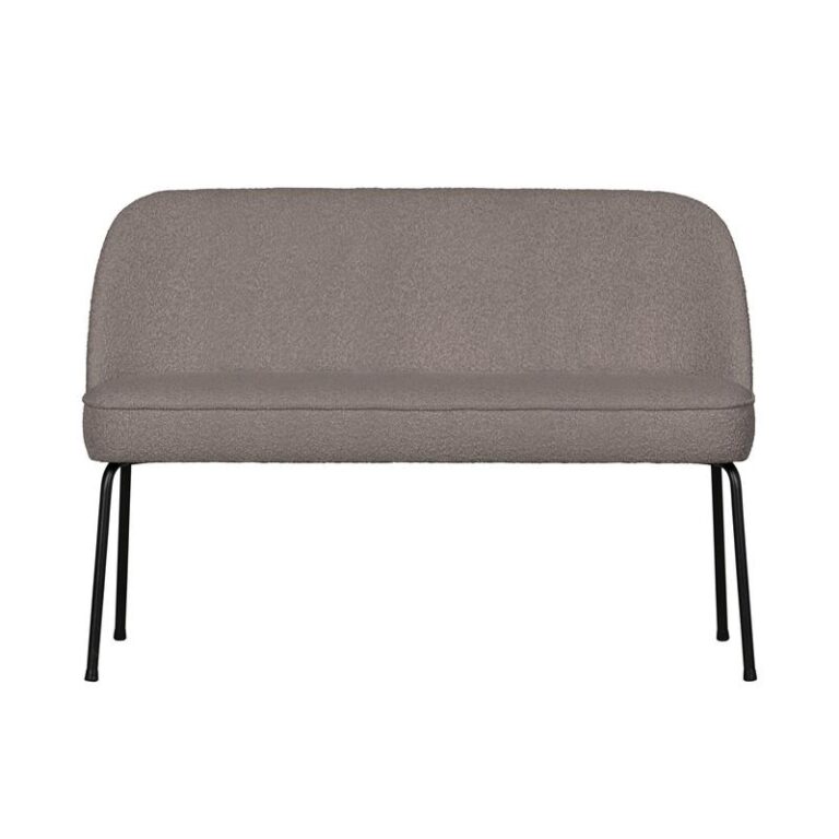 Vogue Eetkamerbank Boucle Nougat 120cm