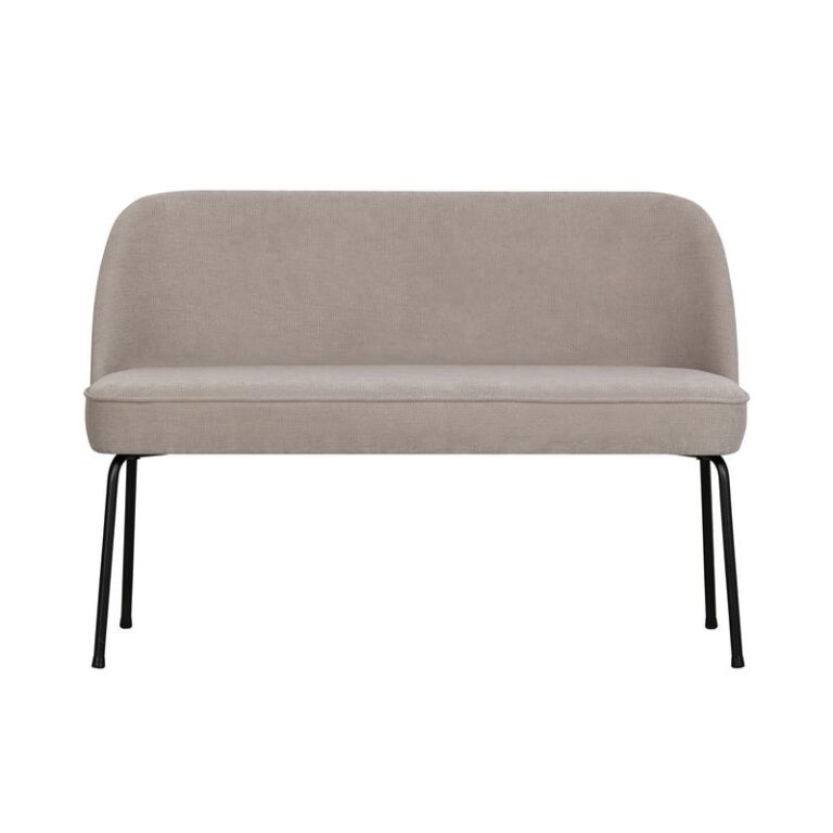Vogue Eetkamerbank Geweven Stof Zand 120cm