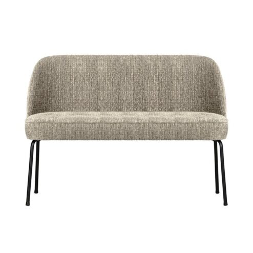 Vogue Eetkamerbank Structure Velvet Wheatfield 120cm
