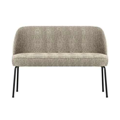 Vogue Eetkamerbank Structure Velvet Wheatfield 120cm