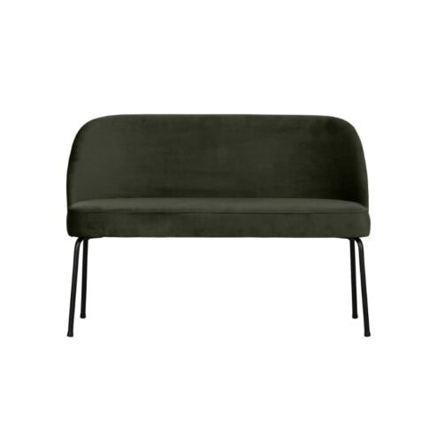 Vogue Eetkamerbank Velvet Donkergroen 120cm