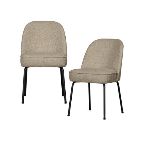 Vogue Eetkamerstoel Boucle Beige