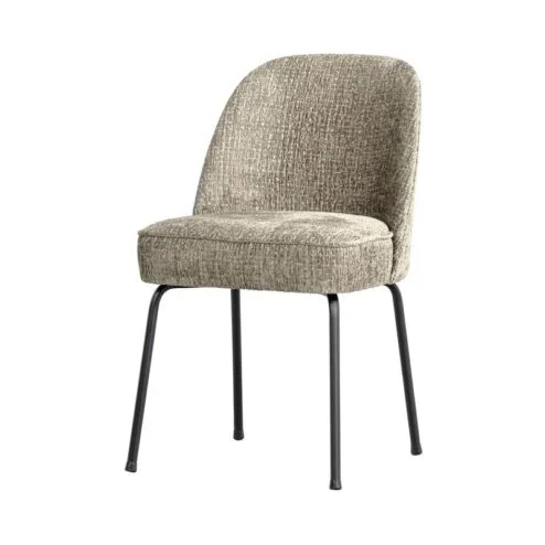 Vogue Eetkamerstoel Structure Velvet Wheatfield
