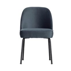 Vogue Eetkamerstoel Velvet Blauw
