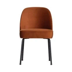 Vogue Eetkamerstoel Velvet Roest