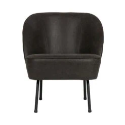 Vogue Fauteuil Ecoleer Zwart