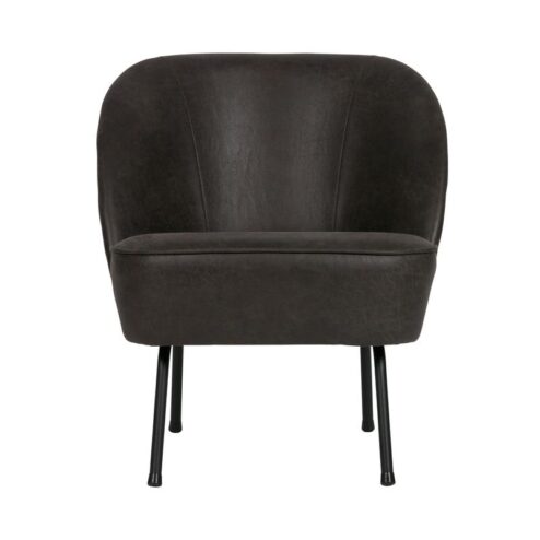 Vogue Fauteuil Ecoleer Zwart