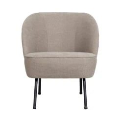 Vogue Fauteuil Geweven Stof Zand
