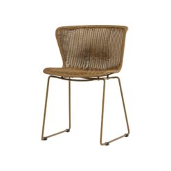 Wings Tuinstoel Honinggeel Set van 2