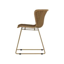 Wings Tuinstoel Honinggeel Set van 2