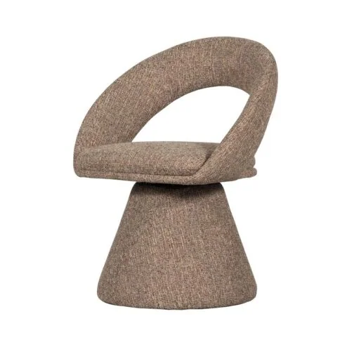 Winter Draaibare Eetkamerstoel Naturel Melange