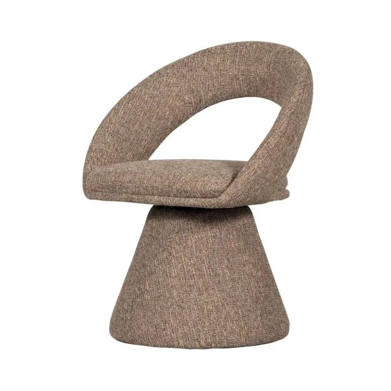 Winter Draaibare Eetkamerstoel Naturel Melange