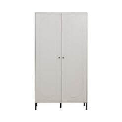 Xina Kledingkast Grenen Wolkengrijs 110cm