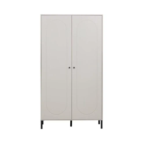 Xina Kledingkast Grenen Wolkengrijs 110cm