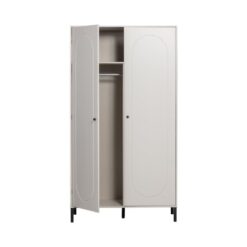 Xina Kledingkast Grenen Wolkengrijs 110cm