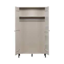 Xina Kledingkast Grenen Wolkengrijs 110cm