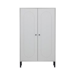 Xina Lage Wandkast Grenen Wolkengrijs