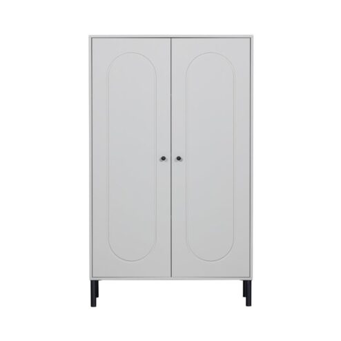 Xina Lage Wandkast Grenen Wolkengrijs