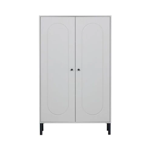 Xina Lage Wandkast Grenen Wolkengrijs