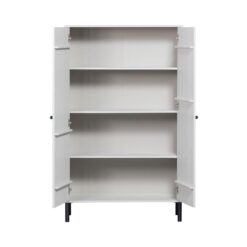 Xina Lage Wandkast Grenen Wolkengrijs