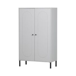 Xina Lage Wandkast Grenen Wolkengrijs