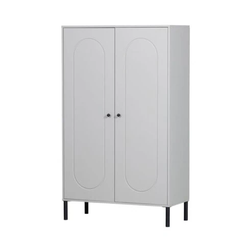 Xina Lage Wandkast Grenen Wolkengrijs