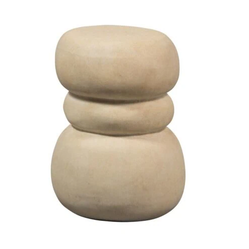 Yvo Bijzettafel Betonlook Naturel 37cm