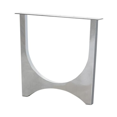 Zaandam Design Poot Metaal Chroom 1 stuk