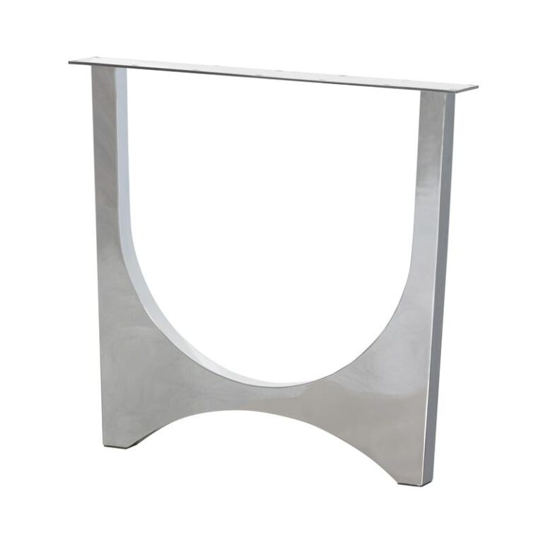 Zaandam Design Poot Metaal Chroom 1 stuk