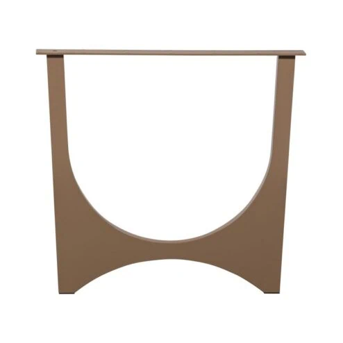 Zaandam Design Poot Metaal Donkerzand 1 stuk