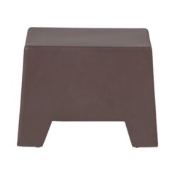 Zina Bijzettafel Laag Cement Bruin 50cm
