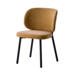 Zoey Eetkamerstoel mosterd