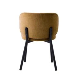 Zoey Eetkamerstoel mosterd